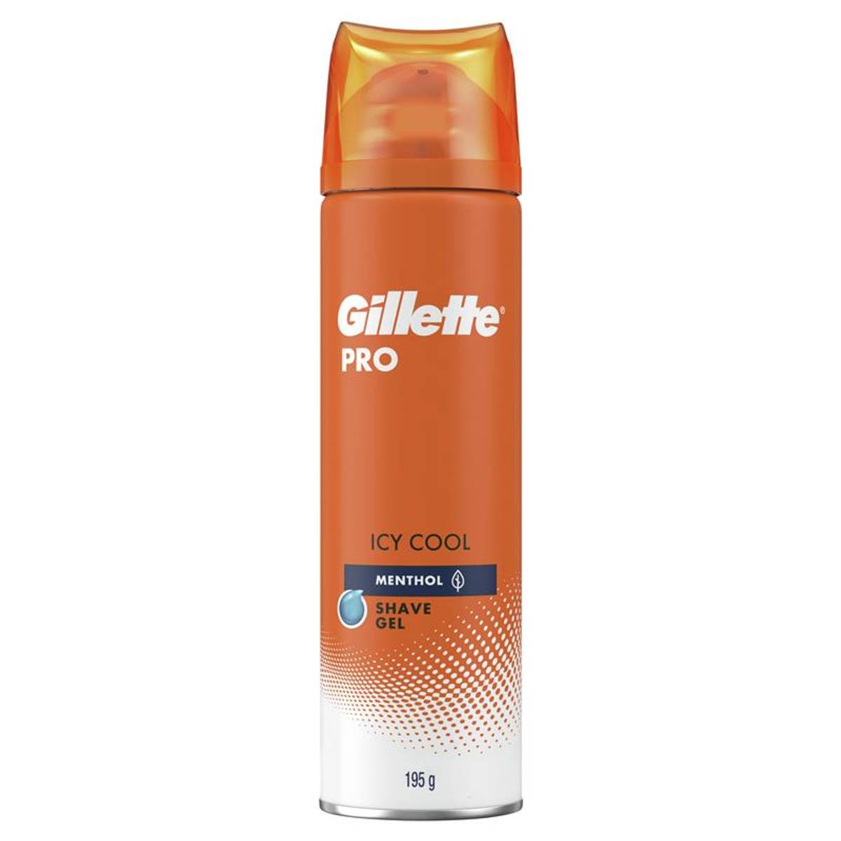 Gillette Pro Icy Cool Menthol Shave Gel 195G