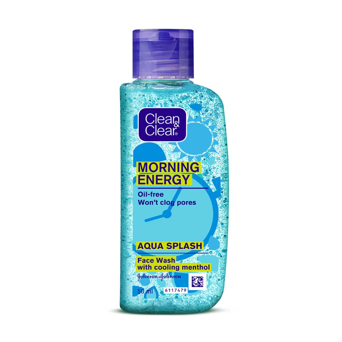 Clean And Clear Morning Energy Face Wash 50ml(Aqua)