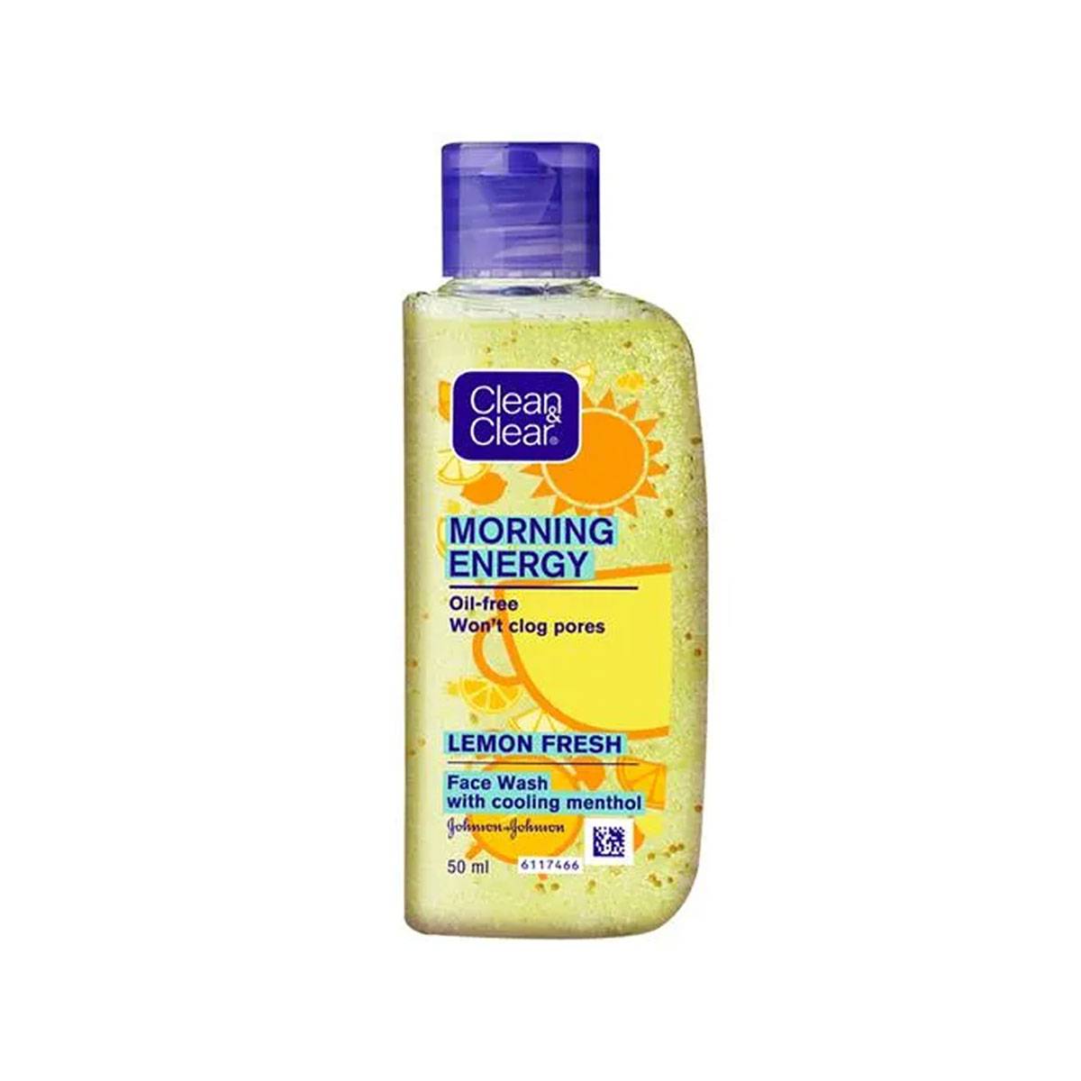 Clean And Clear Morning Energy Face Wash 50ml(Lemon)