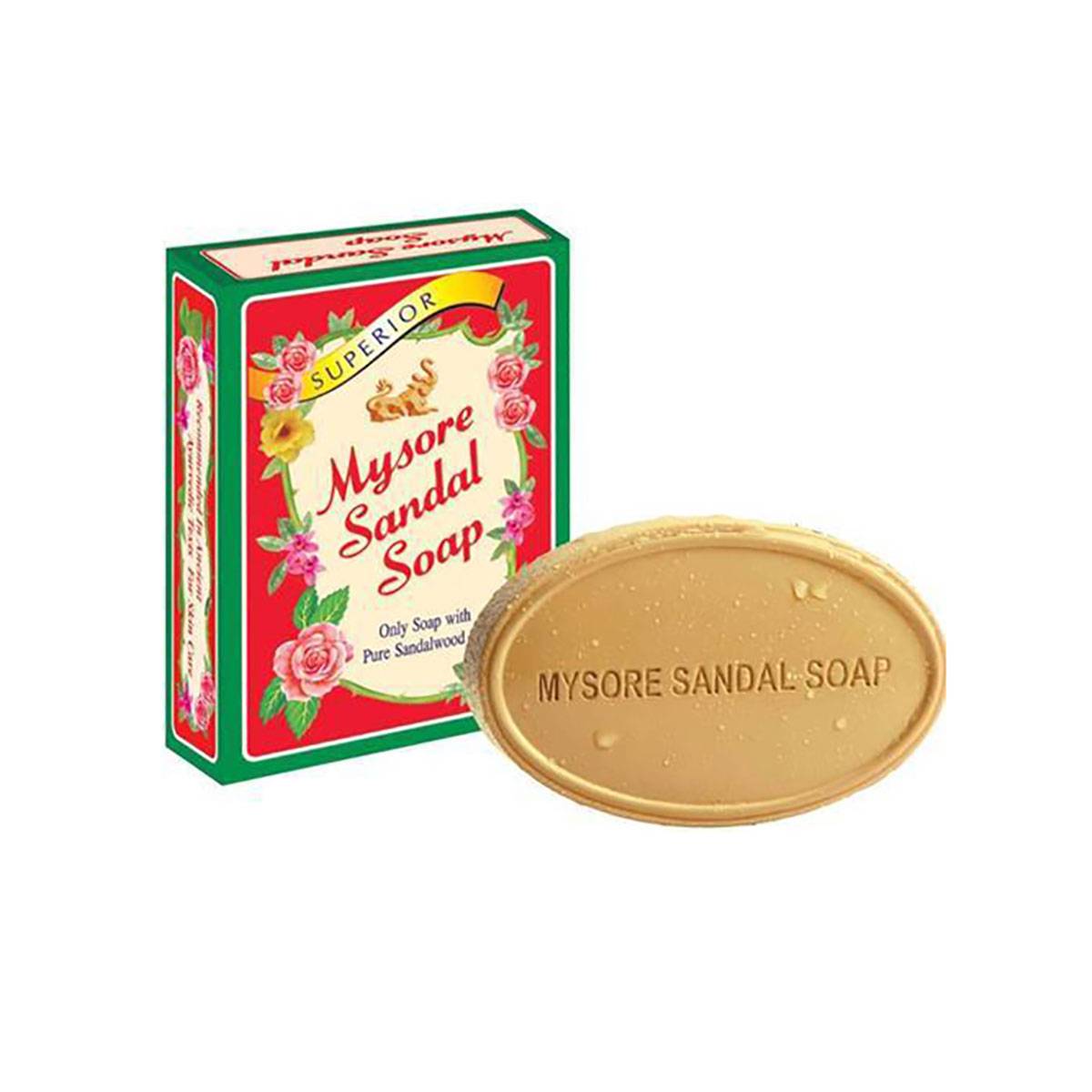 Amazon.com : Mysore Sandal Soap 150 grams Units (Pack of 18) : Beauty &  Personal Care