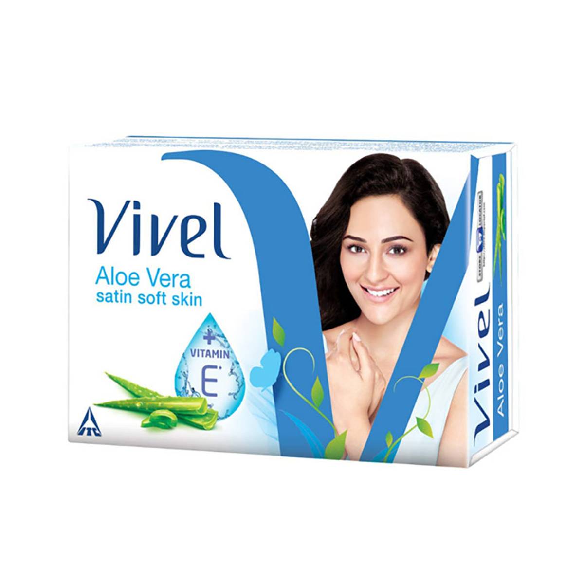Vivel Aloevera Satin Soft Skin Soap, 75g