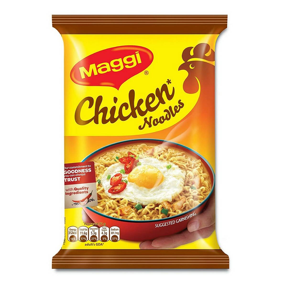 Nestle Maggi Chicken Noodles 142g (double pack)