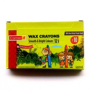 camel wax crayons (12 shades) 