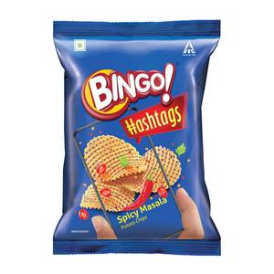 Bingo Hashtags Spicy Masala Chips 23g