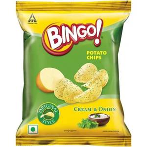 Bingo Potato Chips Original Style -Cream & Onion 58g