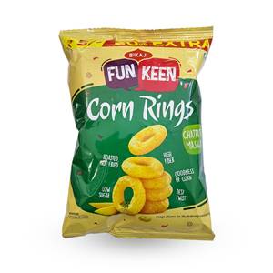 Bikaji Fun Keen Corn Rings(chatpata masala),15g