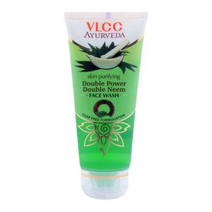 VLCC Ayurveda Double Power Double Neem Face Wash 100ML