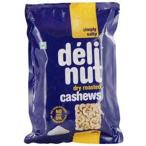 Deli Nut Dry Roasted Cashews Chilli Garlic  200g