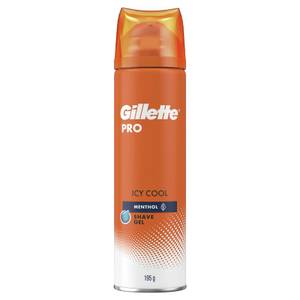 Gillette Pro Icy Cool Menthol Shave Gel 195G
