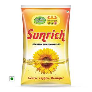 Sunrich Rifined Sunflower Oil 1LTR