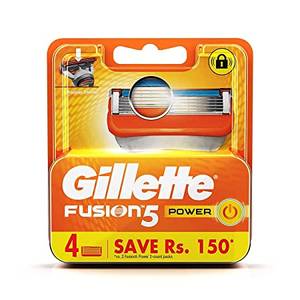 Gillette Fusion 5 Power Razor Blade (4 Refills)