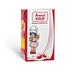 Amul Gold Homogenised Standardised Milk, 1 L