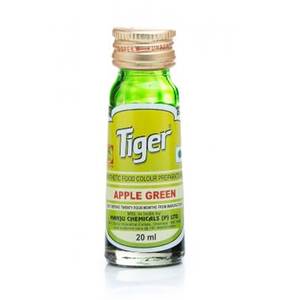Apple Green Liquid Food Color, Tiger 20ml