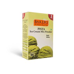 Bakers Ice Cream Mix Pista Powder 100g