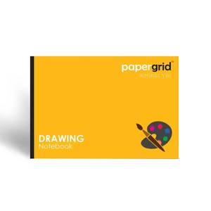 Paper Grid Drawing Book(32pages,29.7x21)