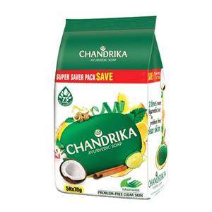 Chandrika Ayurvedic Bathing Soap (super Save Pack)