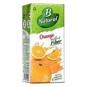 B Natural  Orange Juice  180 ML