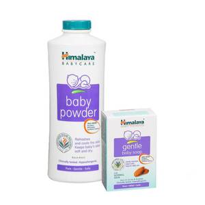 Himalaya Baby Powder, 200g+ Free Baby Soap75g