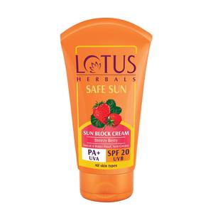 Lotus Sun Block Cream (all Skin Types) 100g