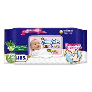 Mamy Poko Extra Clean Baby Wipes (72 N)