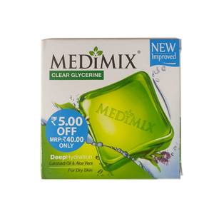 Medimix Clear Glycerin Soap Lakshadi Oil&aloe Vera100g
