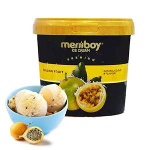  Meriiboy Passion Fruit Ice Cream 1LTR