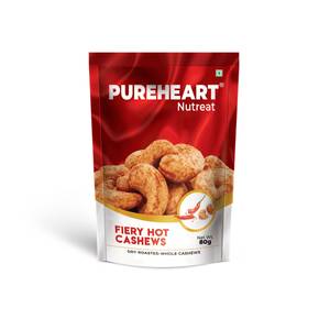 Pure Heart Nutreat Fiery Hot Cashew 200G
