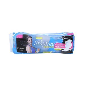 Stayfree Secure Pads, Xl, 12 Pads