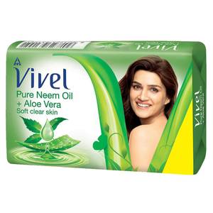 Vivel Bathing Soap - Aloe Vera, 57g