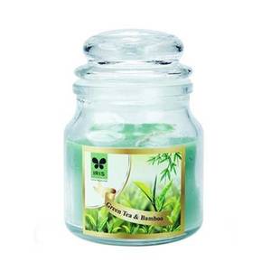 Iris Green TEA & Bamboo Jar Candle